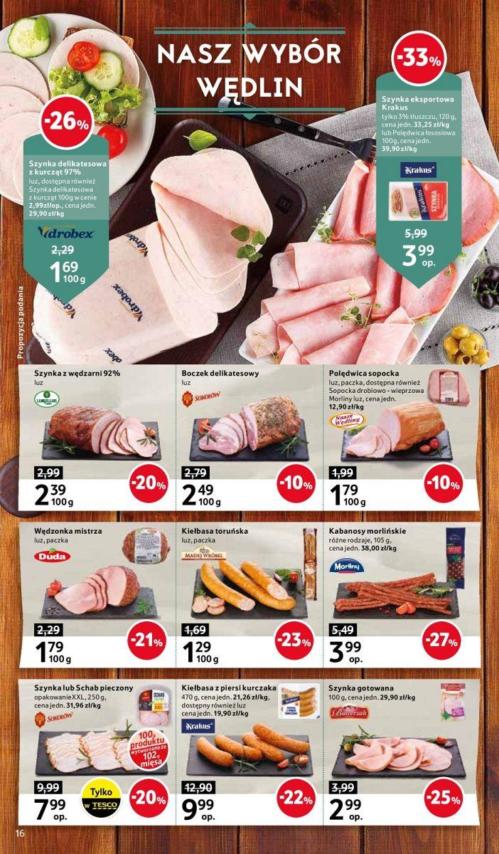 Gazetka promocyjna Tesco str. 16