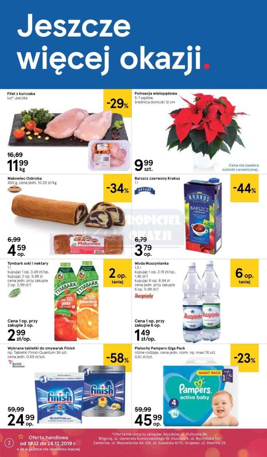 Gazetka promocyjna Tesco str. 2