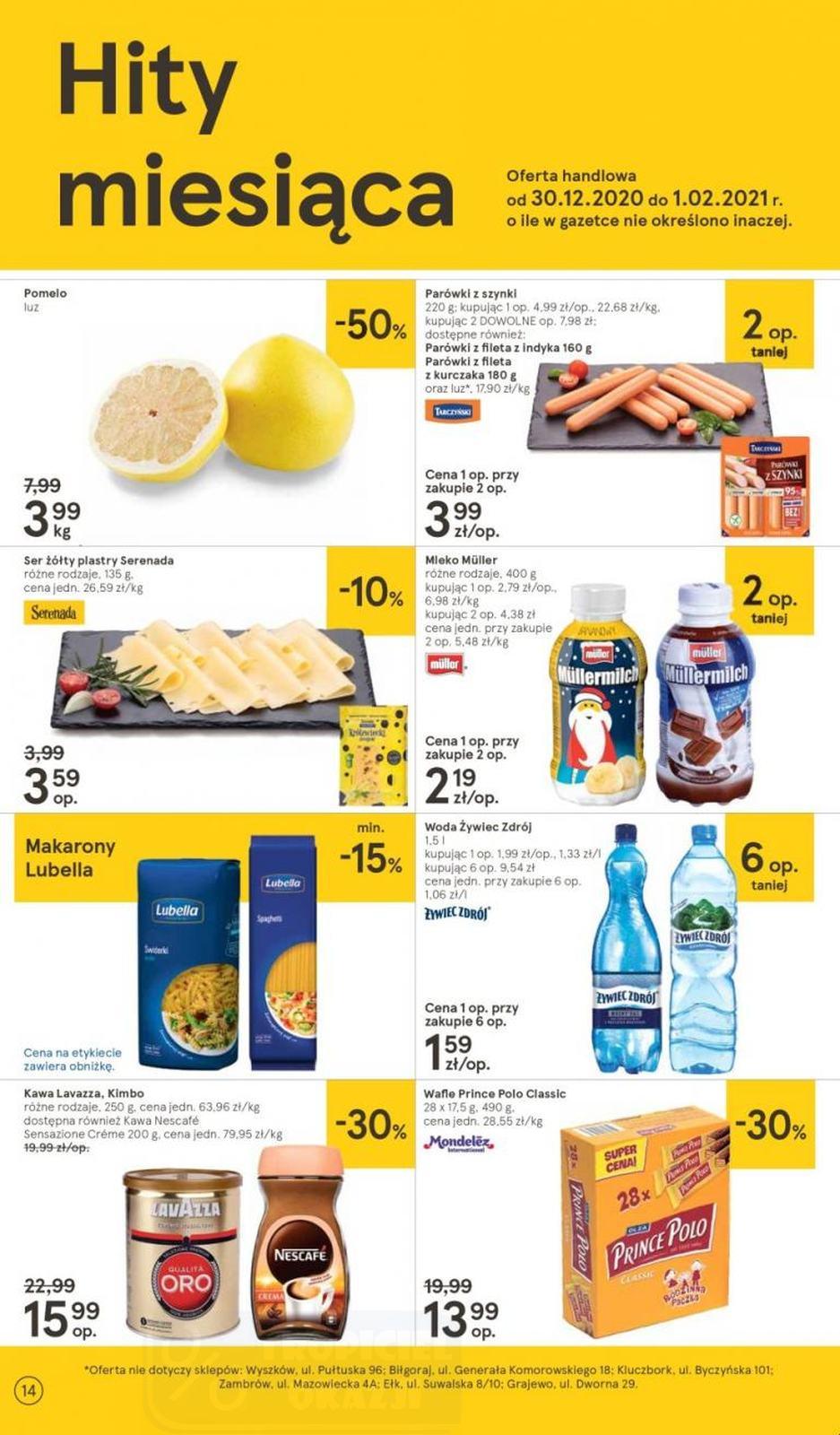 Gazetka promocyjna Tesco str. 14