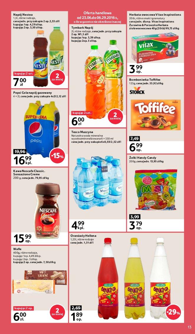 Gazetka promocyjna Tesco str. 13