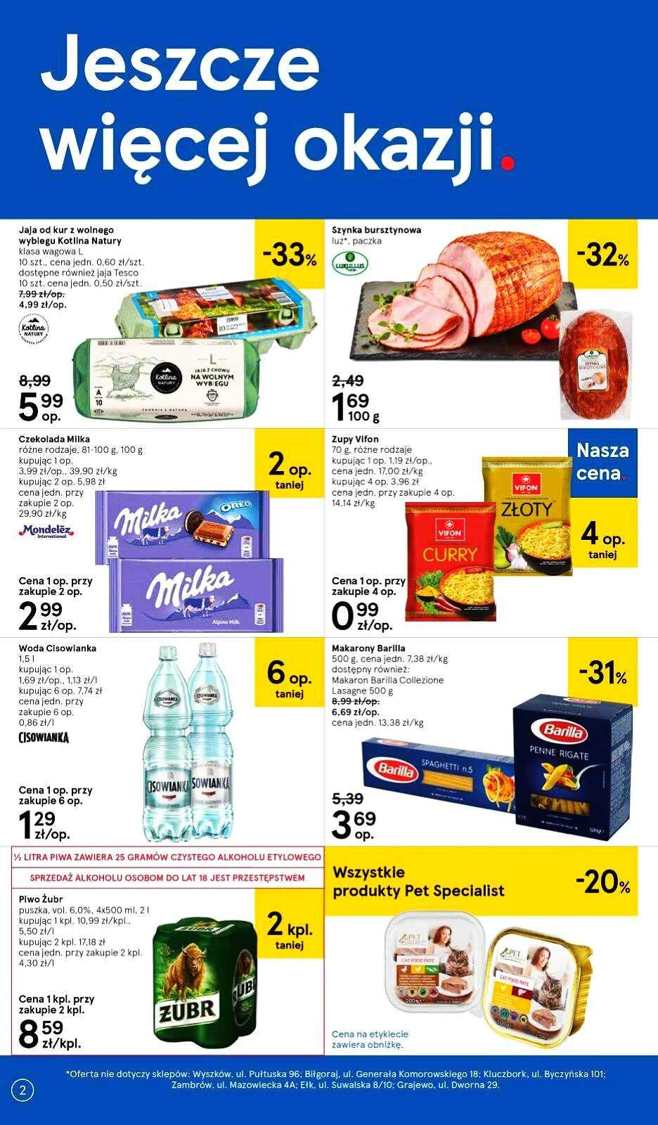 Gazetka promocyjna Tesco str. 2