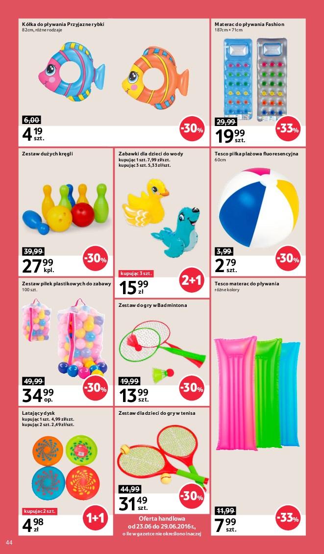 Gazetka promocyjna Tesco str. 44