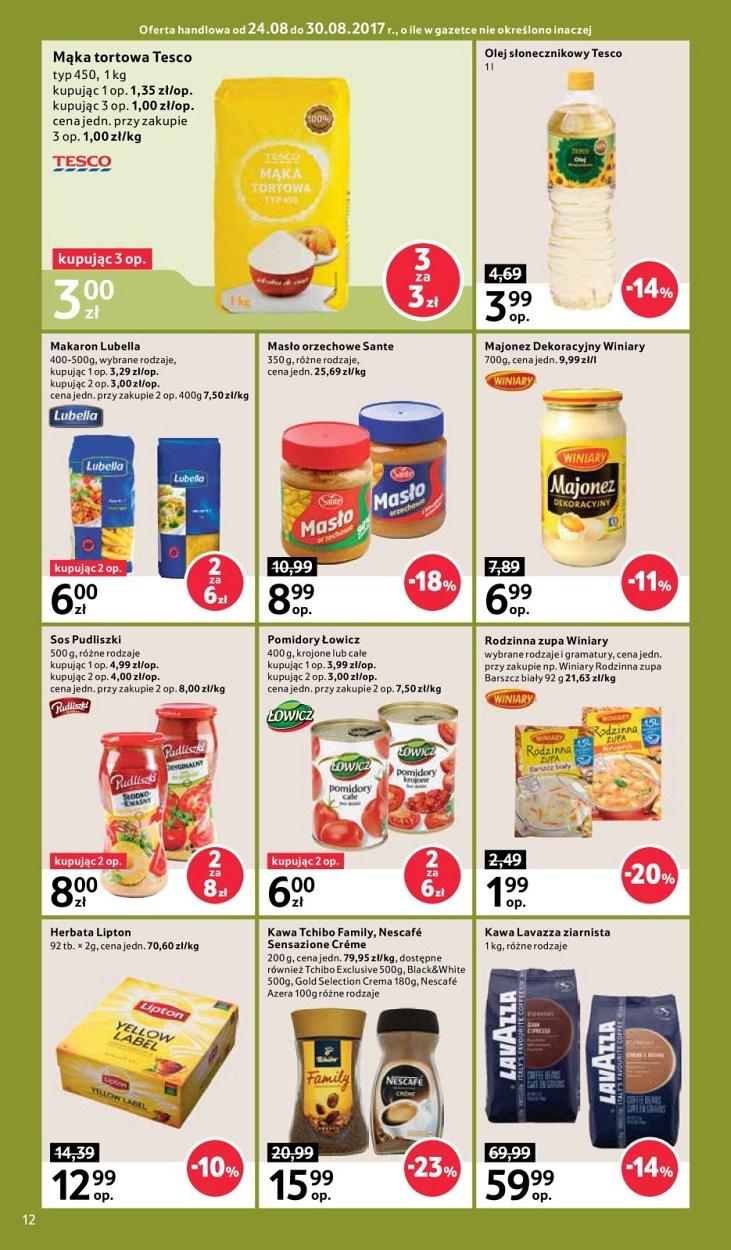 Gazetka promocyjna Tesco str. 12
