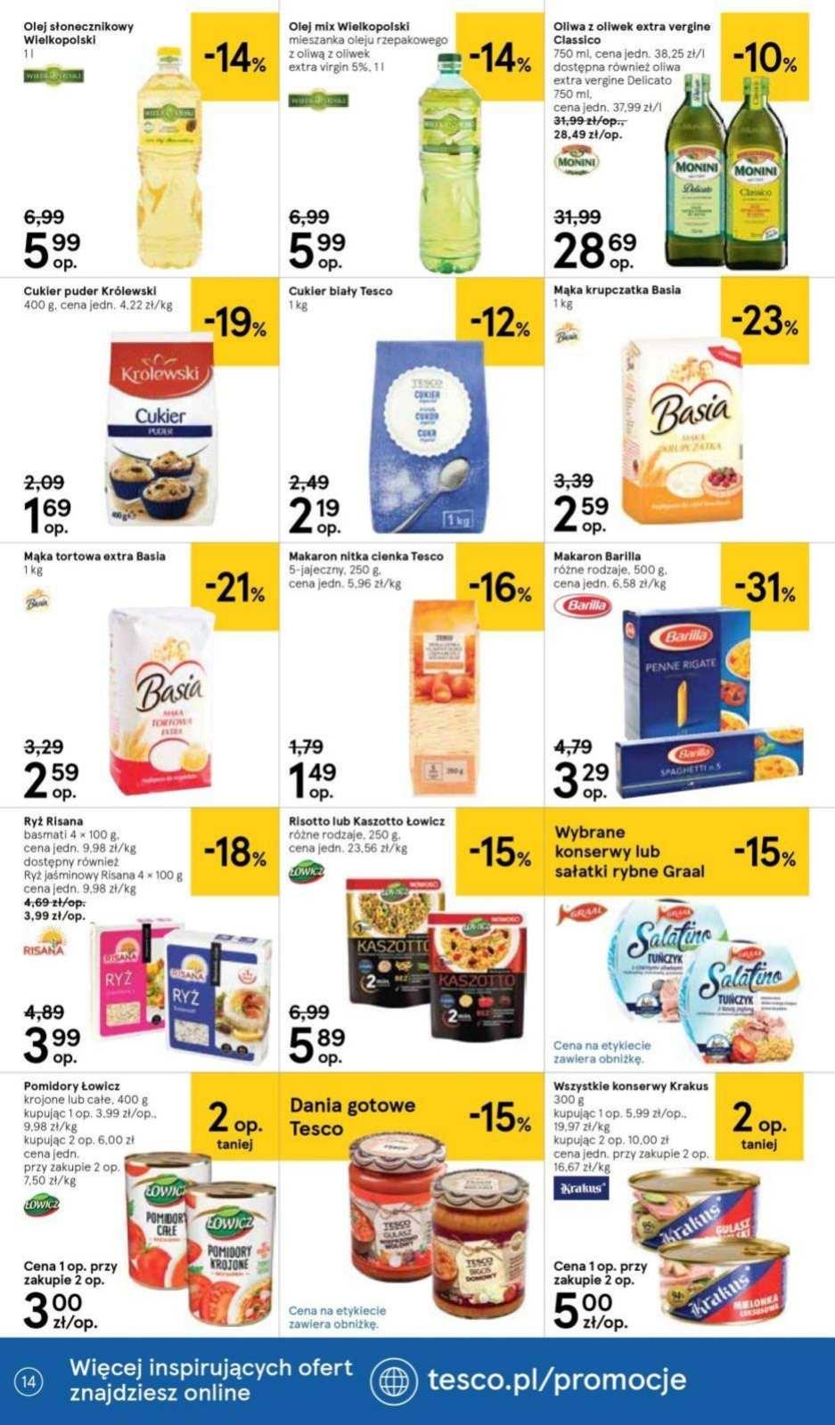 Gazetka promocyjna Tesco str. 14