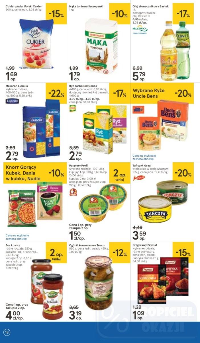 Gazetka promocyjna Tesco str. 18