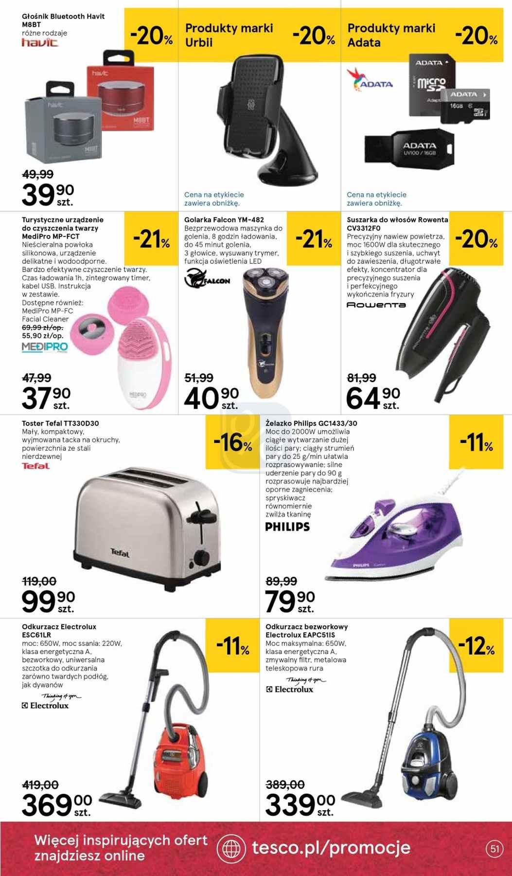 Gazetka promocyjna Tesco str. 51