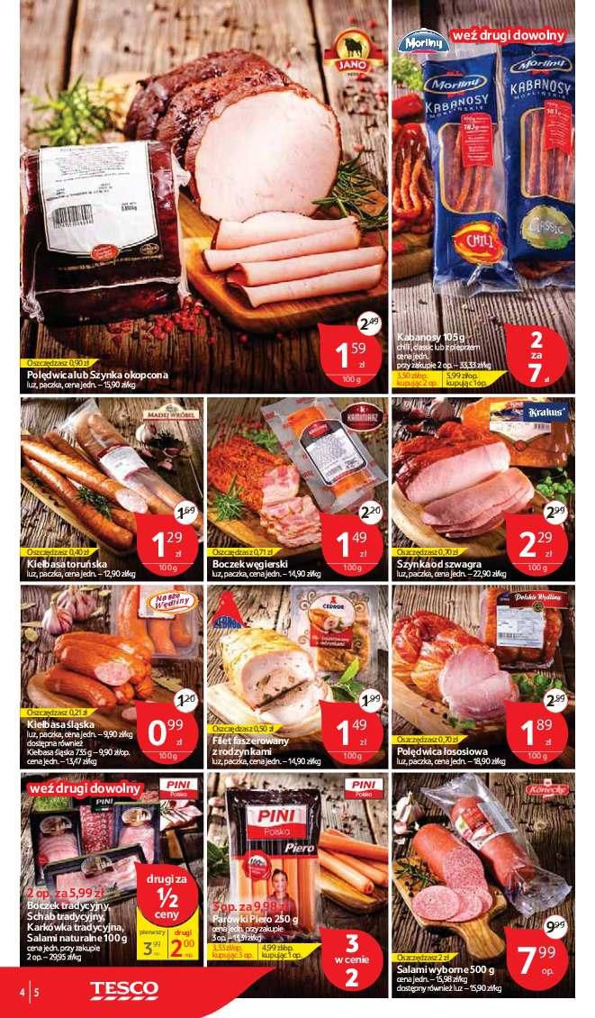 Gazetka promocyjna Tesco str. 4