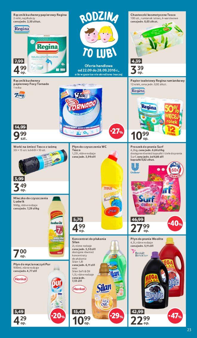 Gazetka promocyjna Tesco str. 23