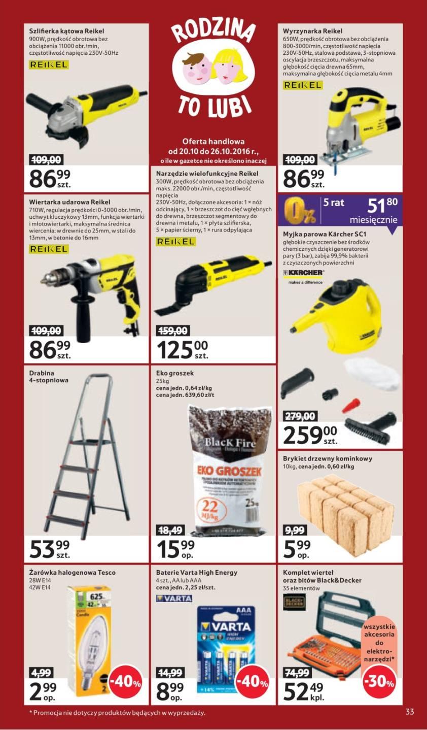 Gazetka promocyjna Tesco str. 33