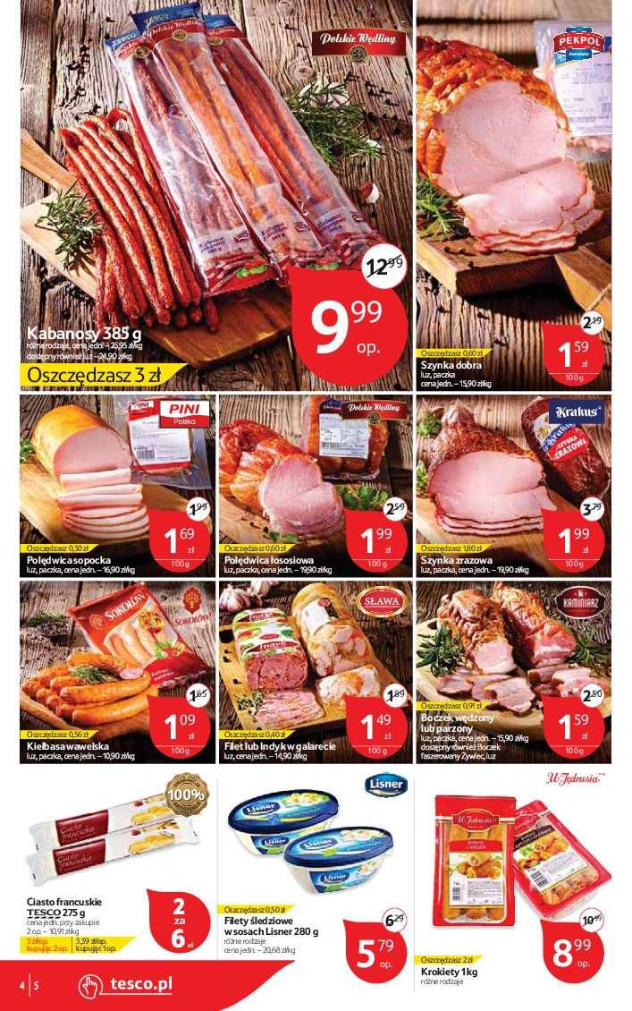 Gazetka promocyjna Tesco str. 4