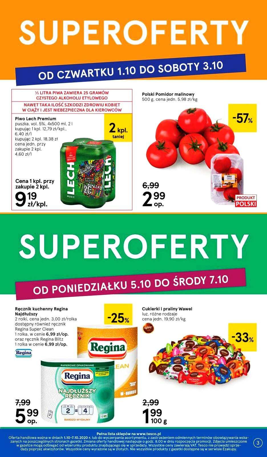Gazetka promocyjna Tesco str. 3