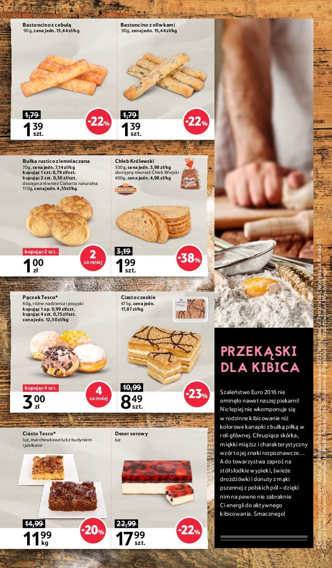 Gazetka promocyjna Tesco str. 3