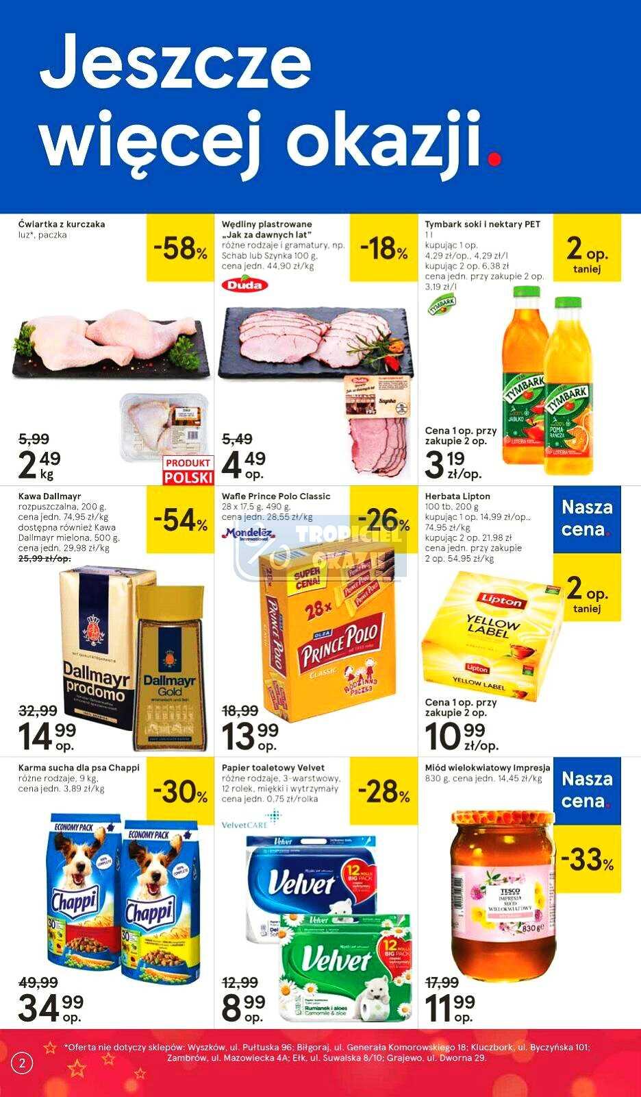 Gazetka promocyjna Tesco str. 2