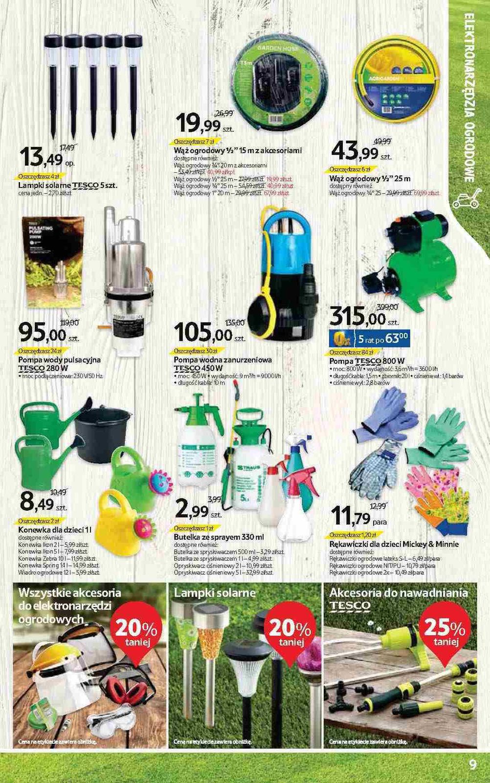 Gazetka promocyjna Tesco str. 9