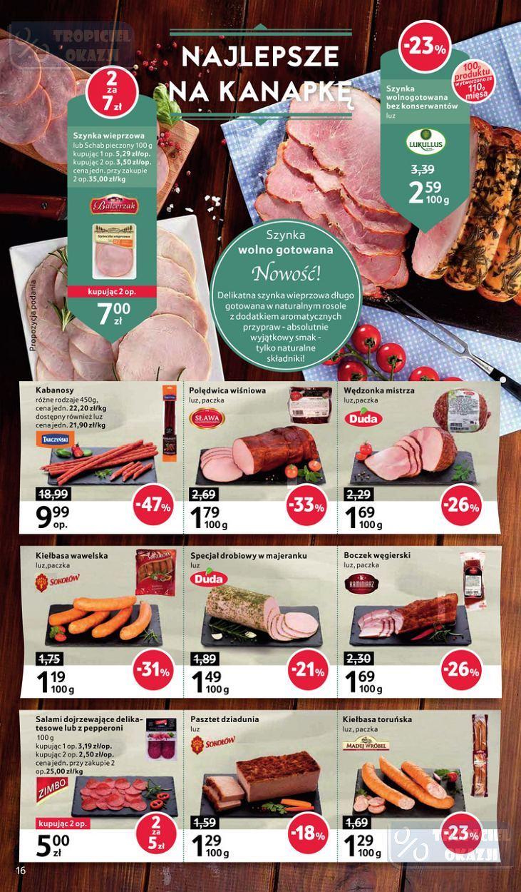 Gazetka promocyjna Tesco str. 16