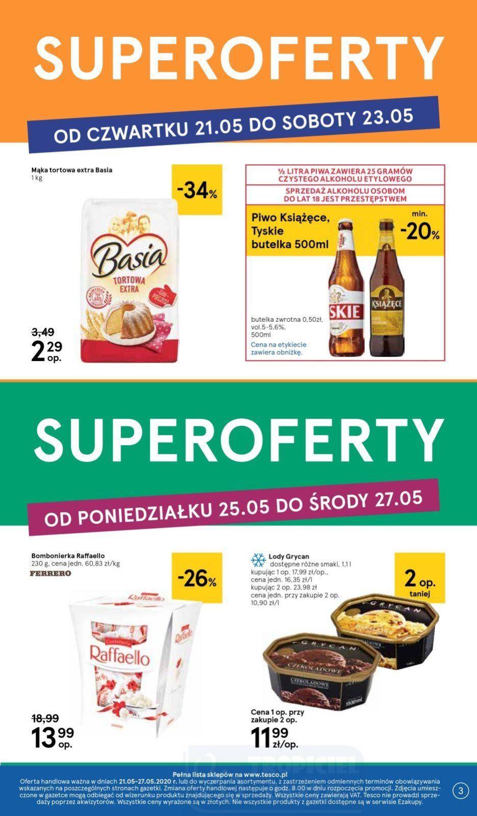 Gazetka promocyjna Tesco str. 3