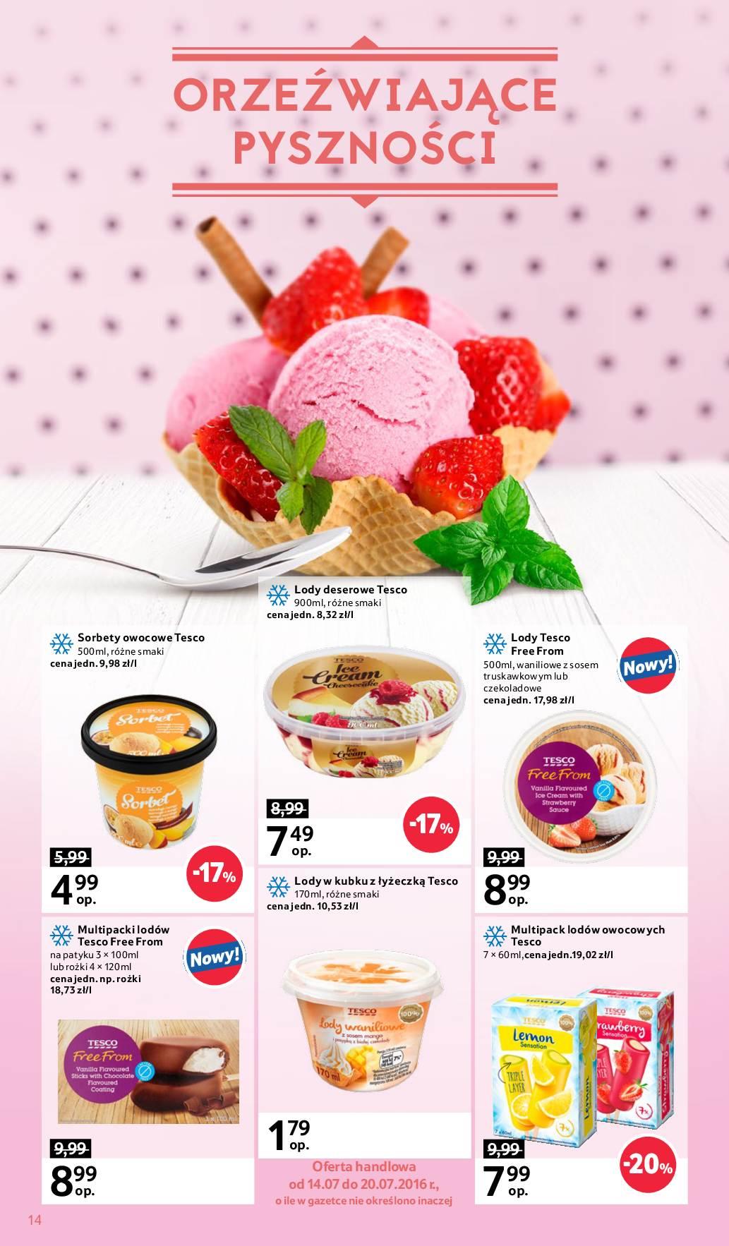 Gazetka promocyjna Tesco str. 14