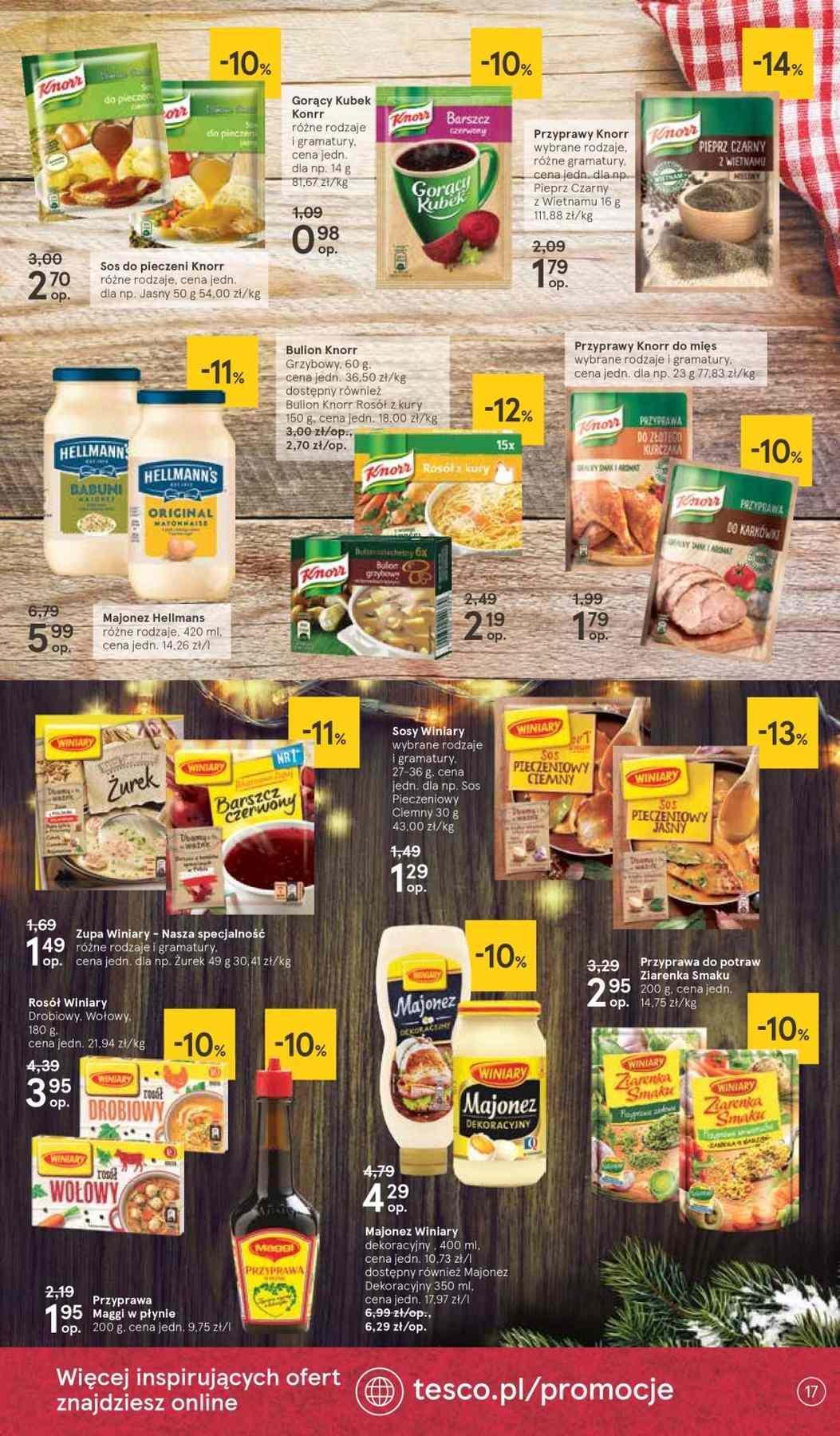 Gazetka promocyjna Tesco str. 17