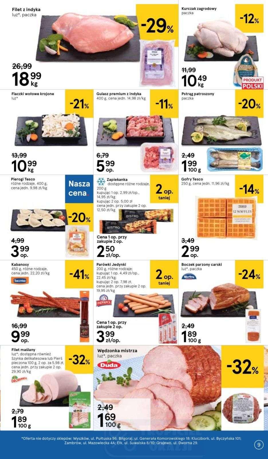 Gazetka promocyjna Tesco str. 9