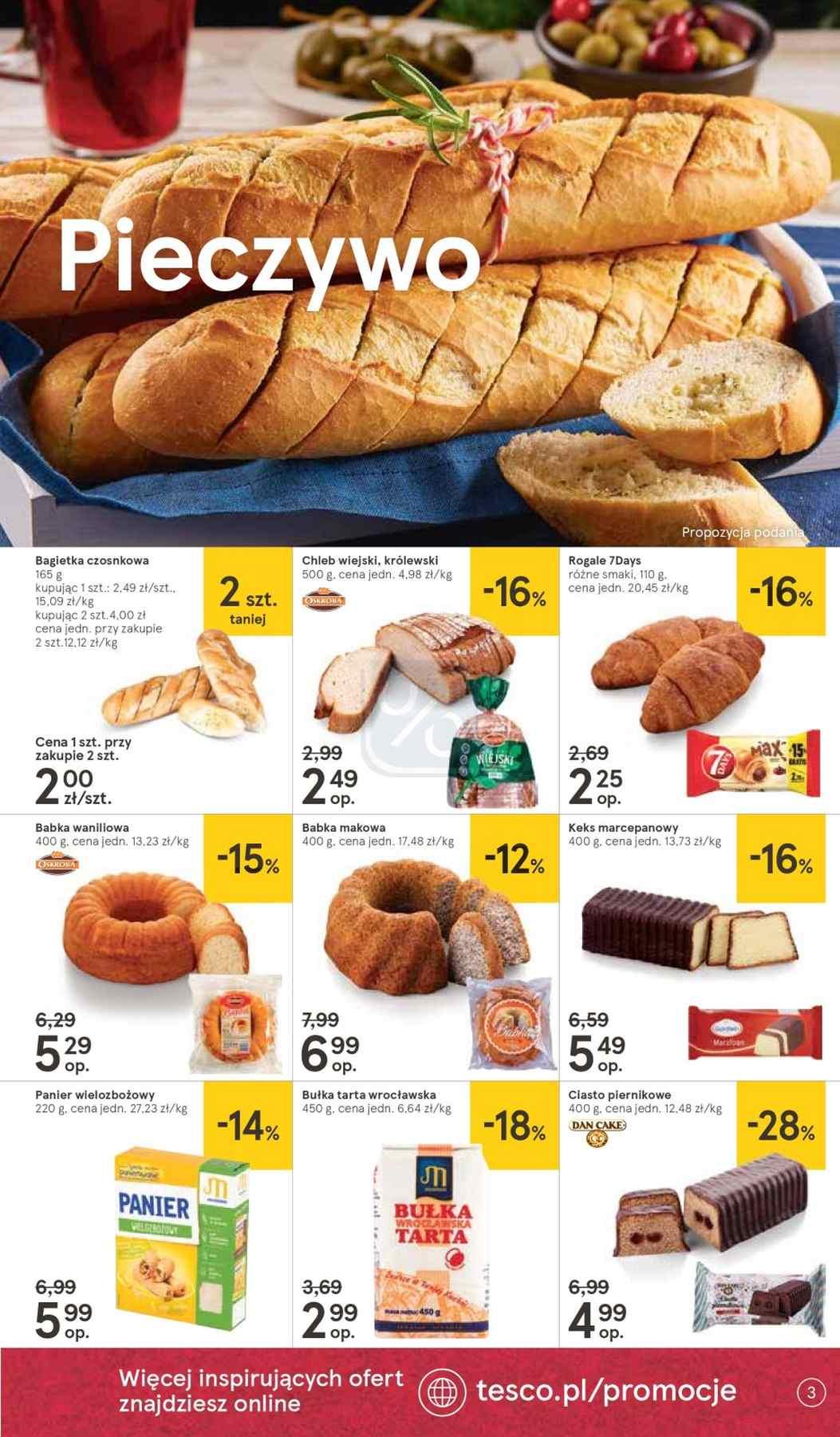 Gazetka promocyjna Tesco str. 3