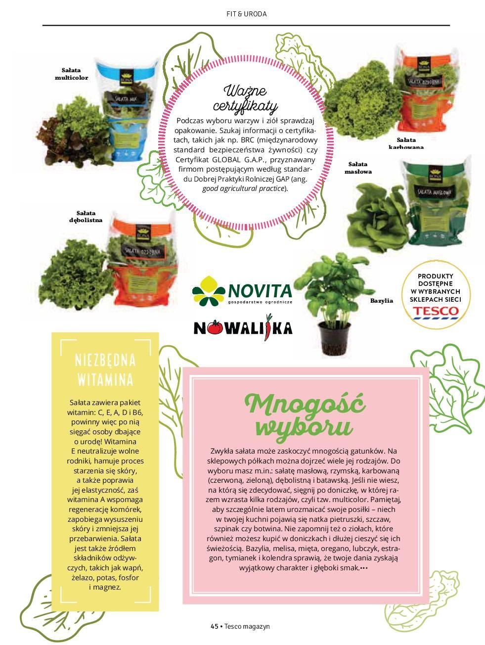 Gazetka promocyjna Tesco str. 45