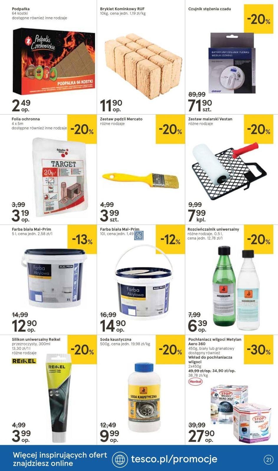 Gazetka promocyjna Tesco str. 21