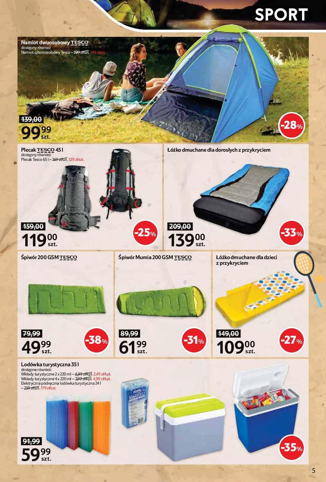 Gazetka promocyjna Tesco str. 5