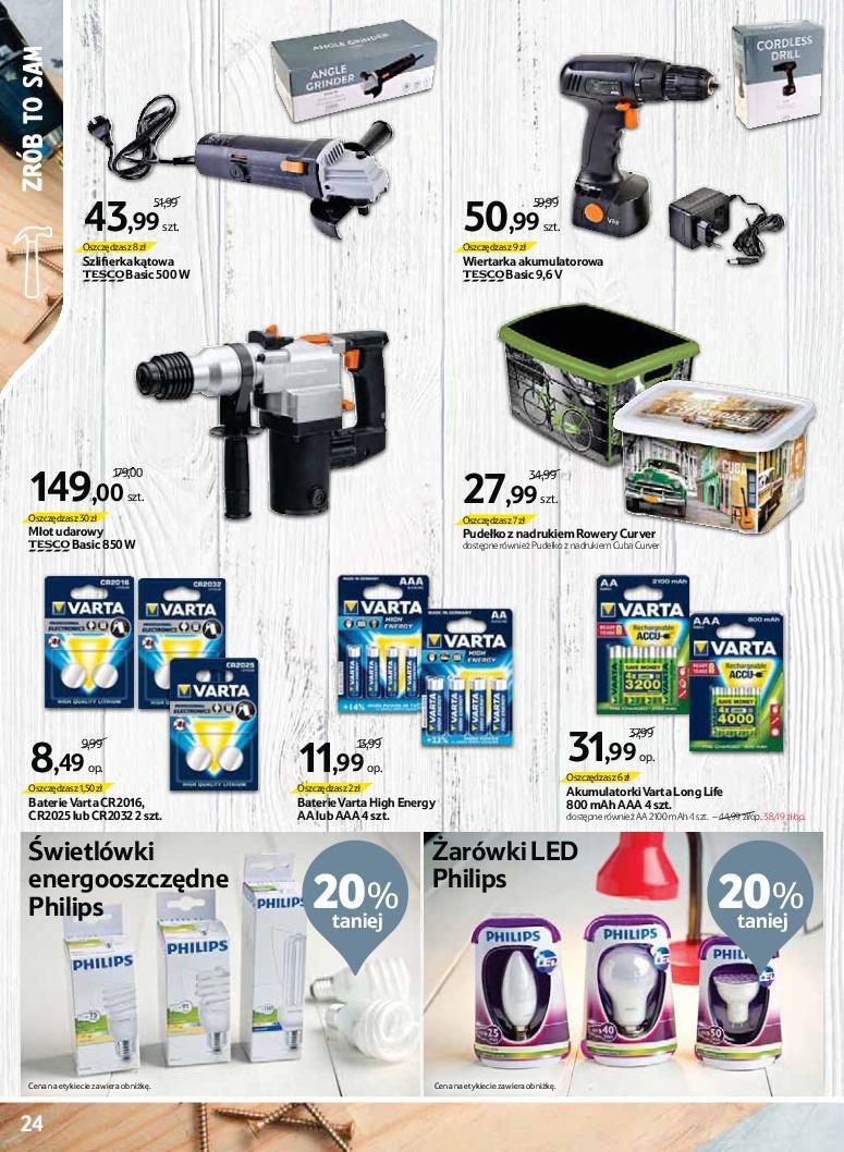 Gazetka promocyjna Tesco str. 24