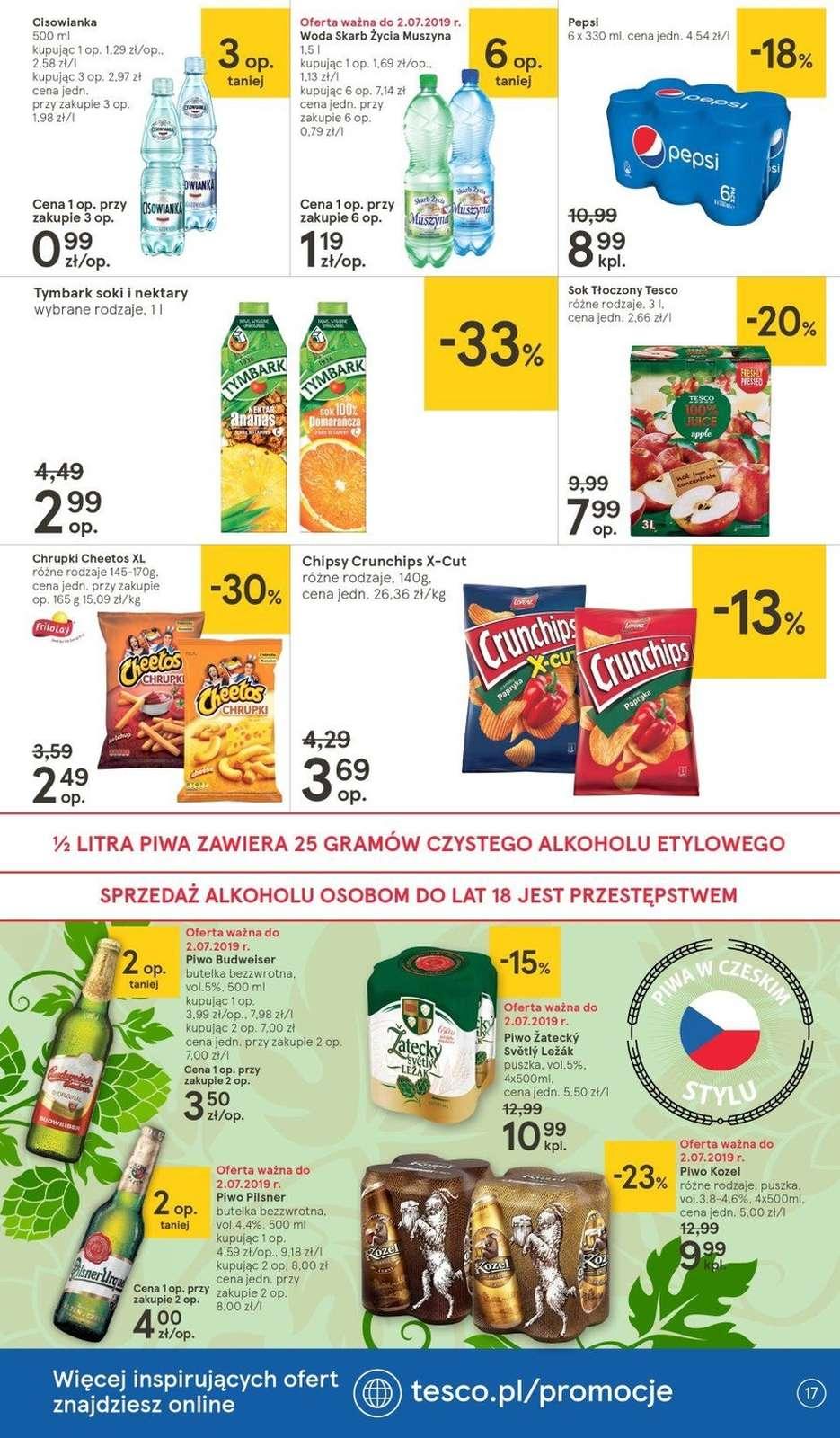 Gazetka promocyjna Tesco str. 17