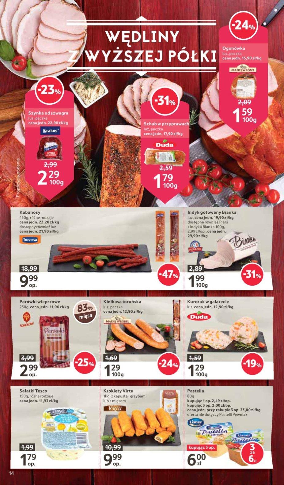 Gazetka promocyjna Tesco str. 14