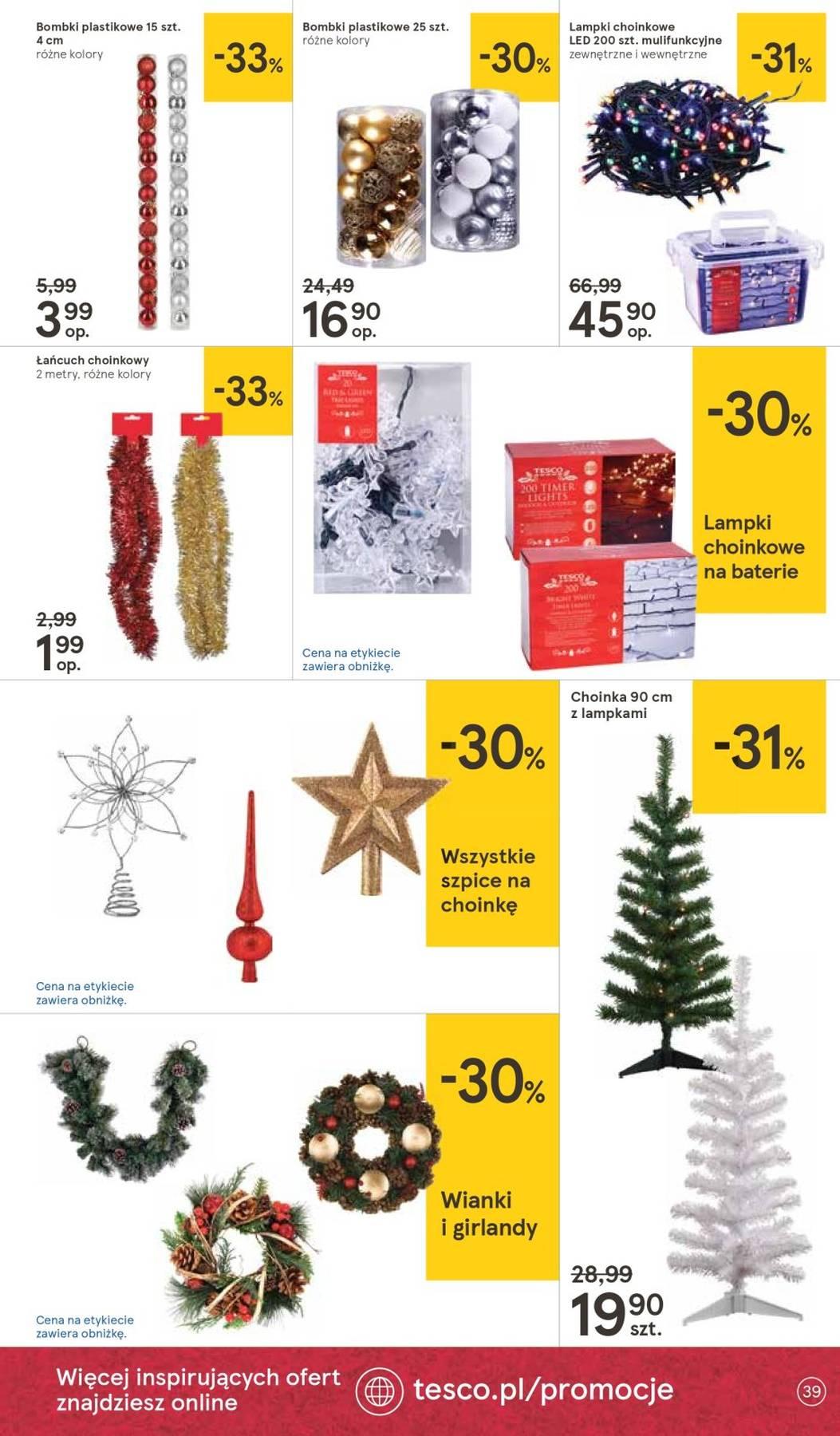 Gazetka promocyjna Tesco str. 39