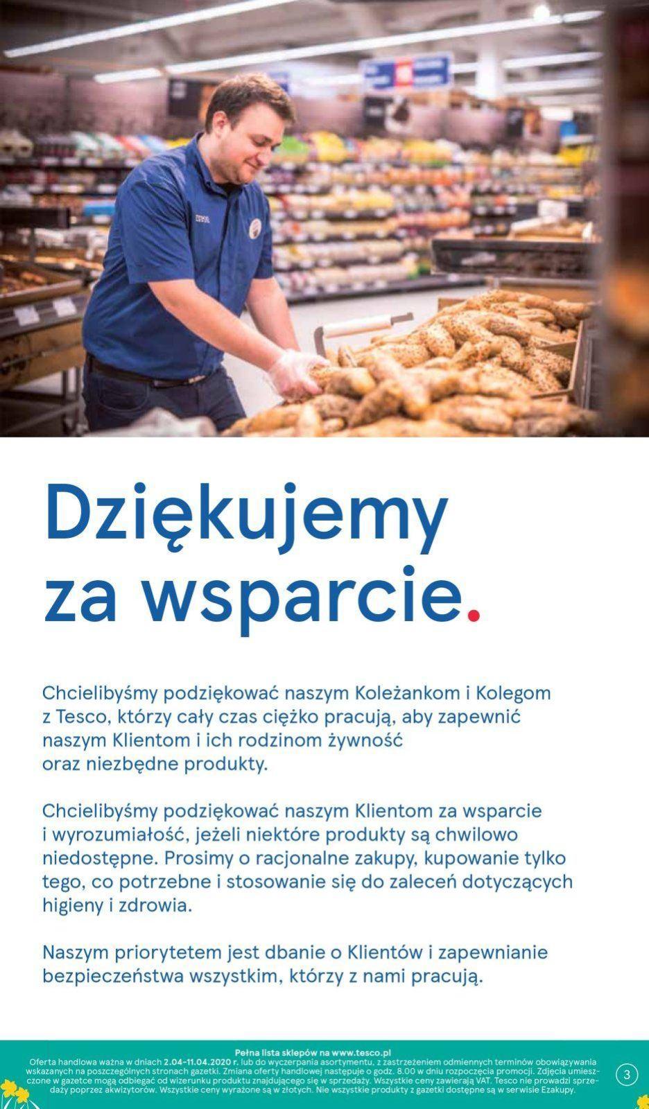Gazetka promocyjna Tesco str. 3