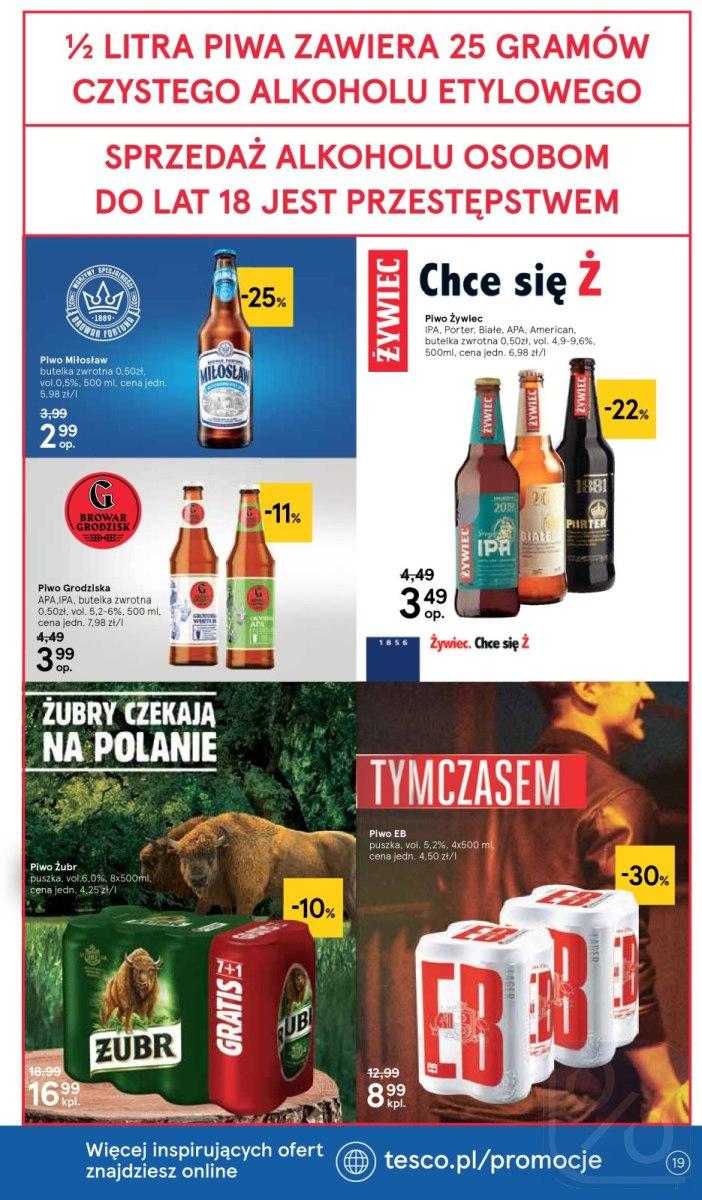 Gazetka promocyjna Tesco str. 19