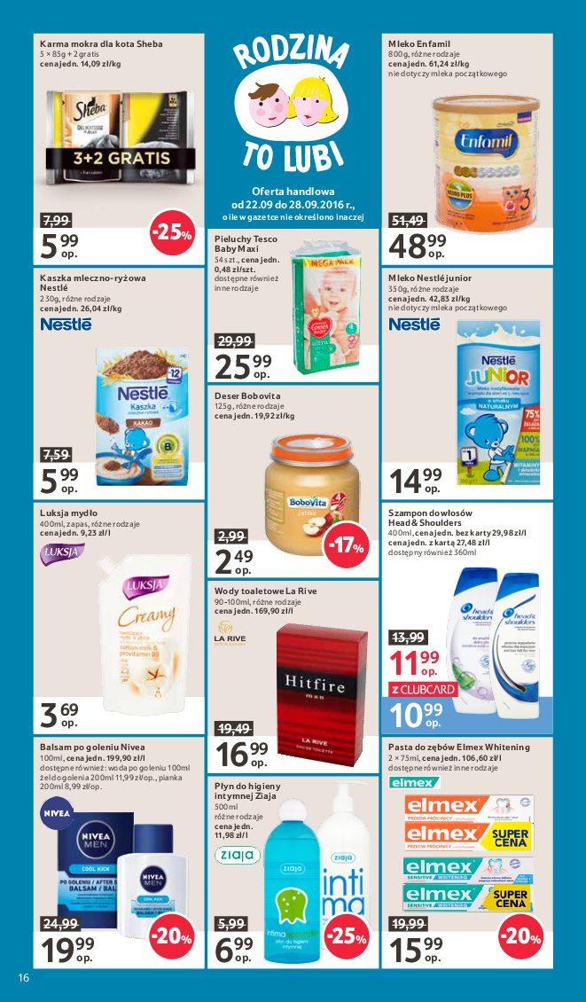 Gazetka promocyjna Tesco str. 16