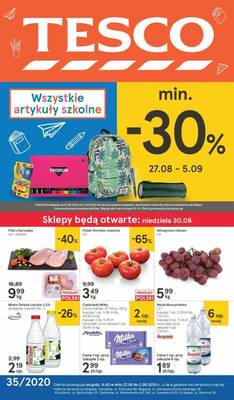 Gazetka Tesco