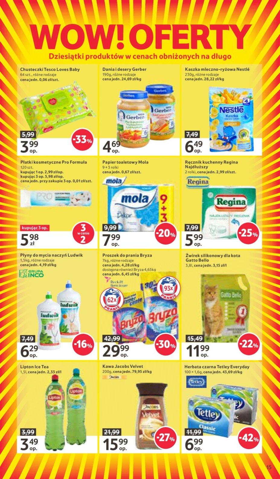 Gazetka promocyjna Tesco str. 15