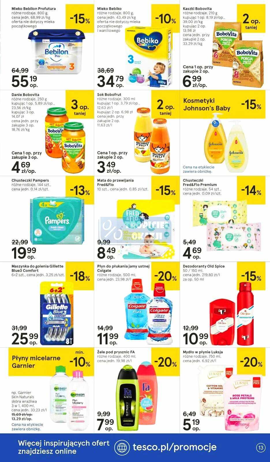 Gazetka promocyjna Tesco str. 13