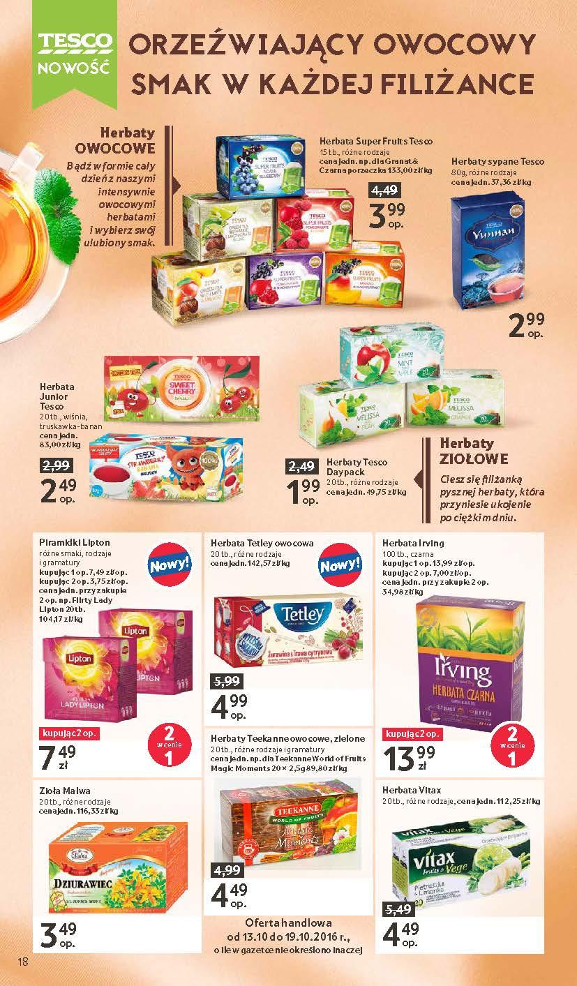 Gazetka promocyjna Tesco str. 18