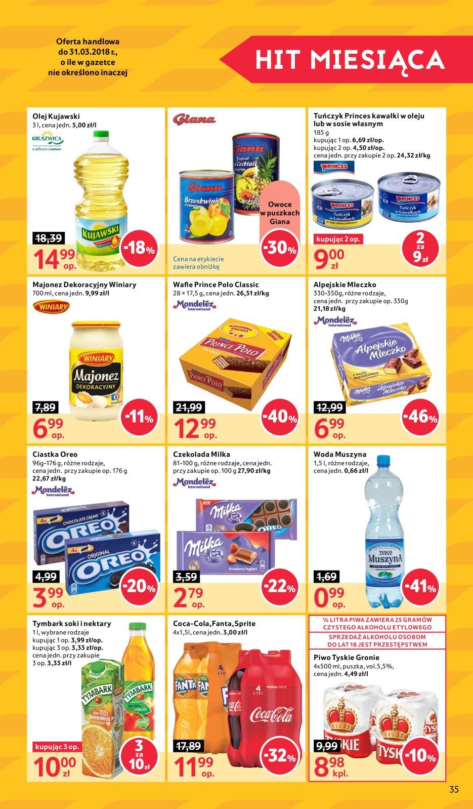 Gazetka promocyjna Tesco str. 35