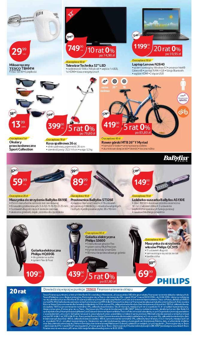 Gazetka promocyjna Tesco str. 30