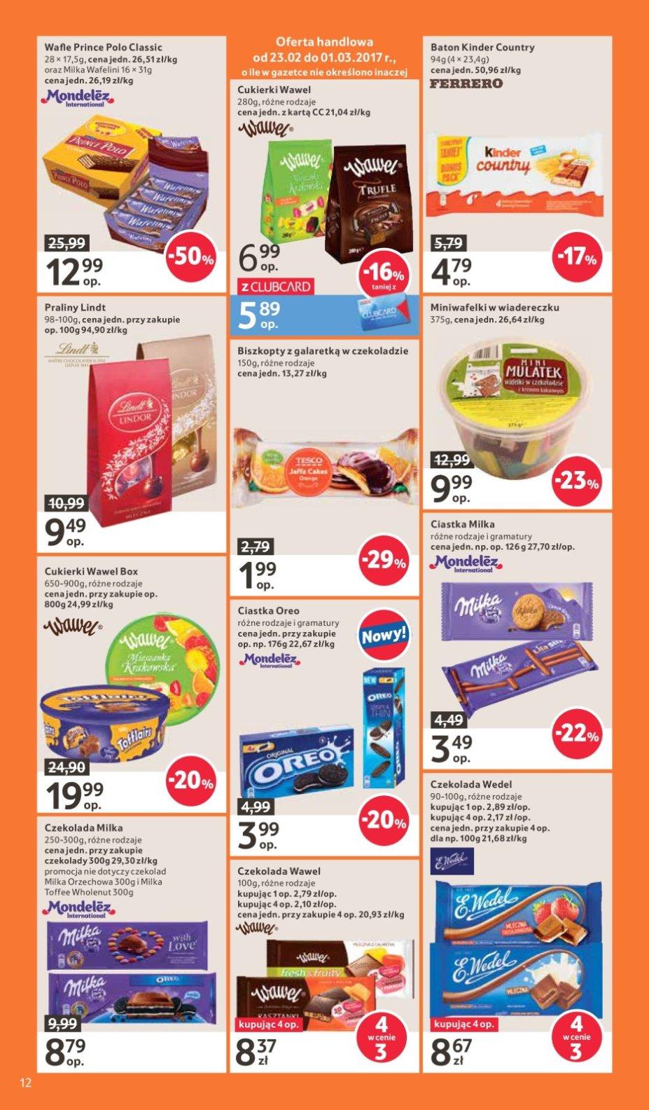 Gazetka promocyjna Tesco str. 12