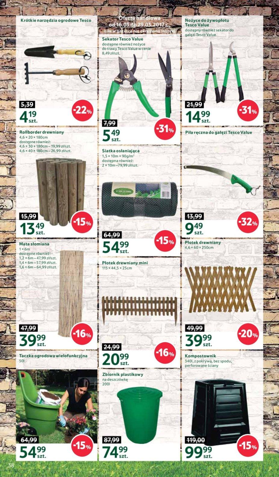 Gazetka promocyjna Tesco str. 38