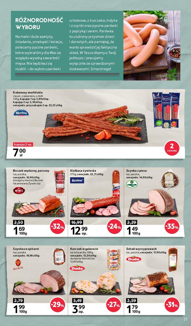 Gazetka promocyjna Tesco str. 21