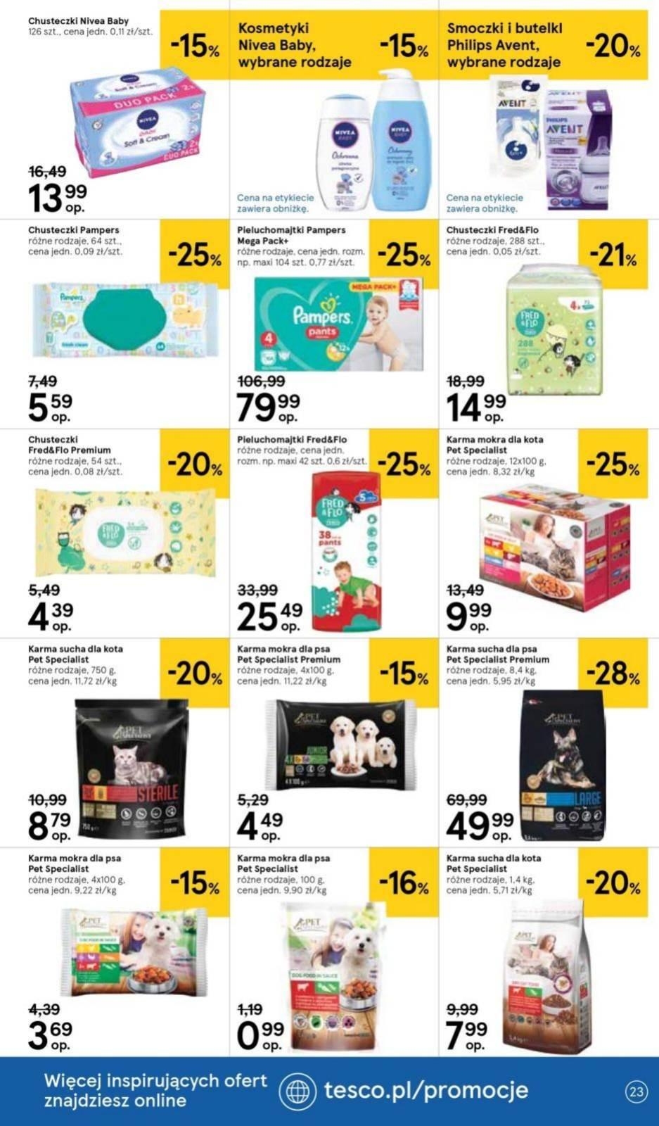 Gazetka promocyjna Tesco str. 23
