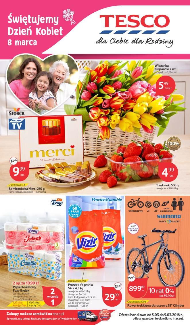 Gazetka promocyjna Tesco str. 1