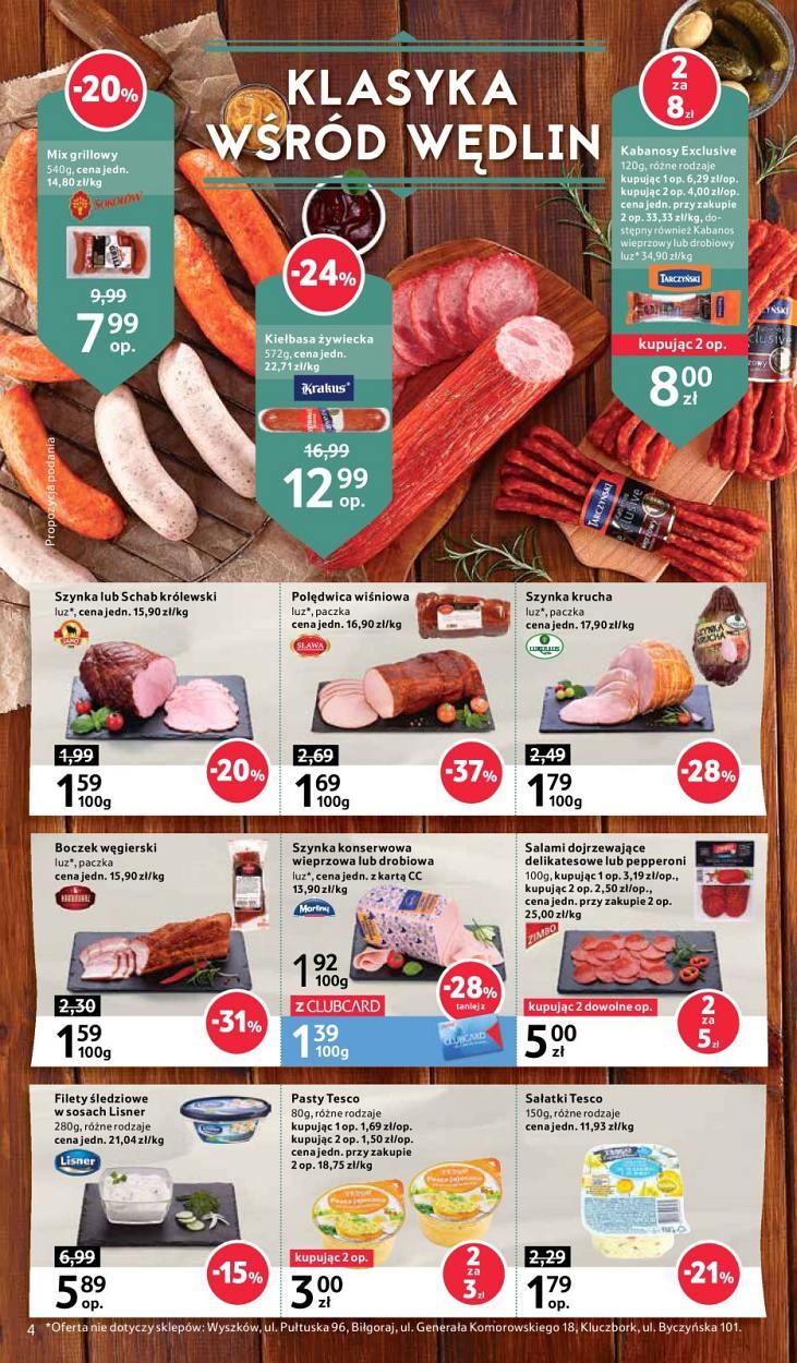 Gazetka promocyjna Tesco str. 4