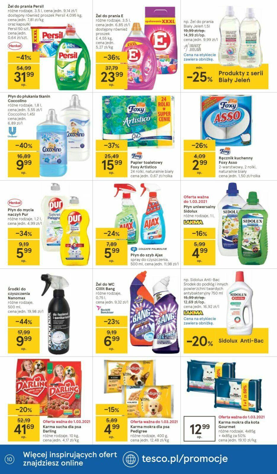 Gazetka promocyjna Tesco str. 10