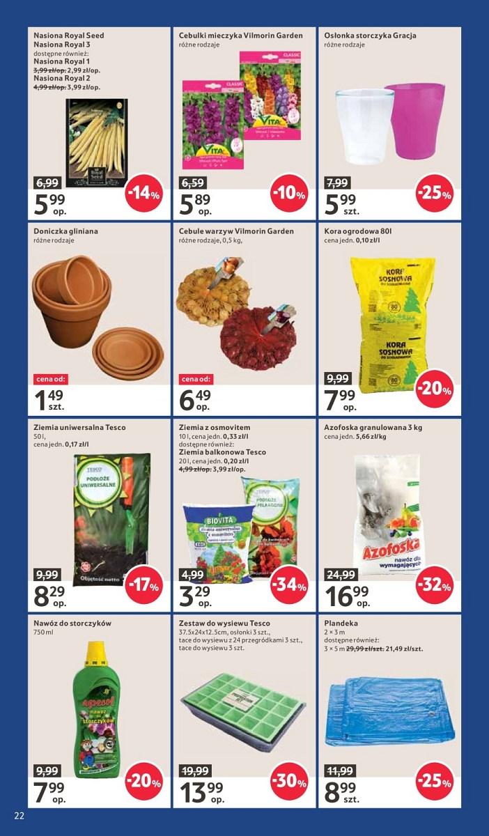 Gazetka promocyjna Tesco str. 22