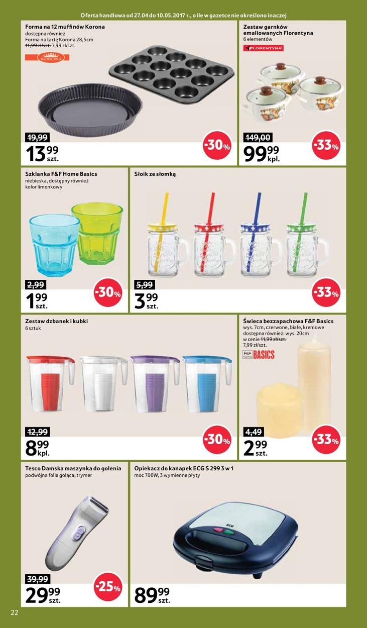 Gazetka promocyjna Tesco str. 22
