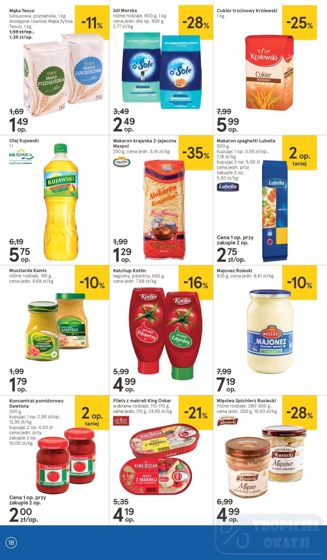 Gazetka promocyjna Tesco str. 18